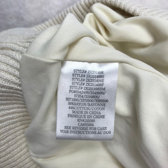 Z SUPPLY Womens Cream Pointelle Knit Maxi Skirt ZK251498 Small Ivory Boho - Picture 8 of 10